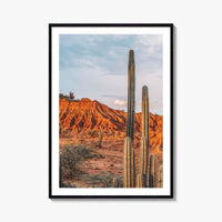 Tatacoa Desert Fine Art Photo Print, Villavieja Huila Colombia Poster
