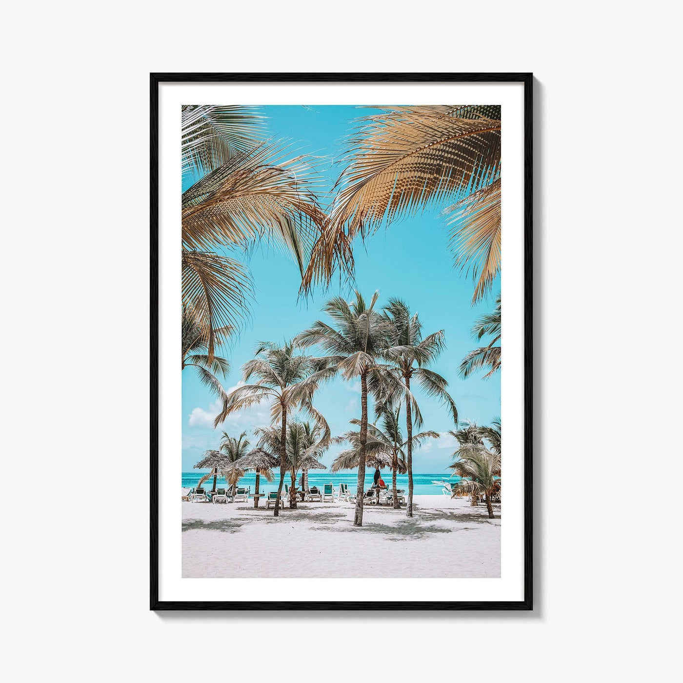 Palm Beach Aruba Fine Art Photo Print, Caribbean, Antilles, Wall Decor Poster