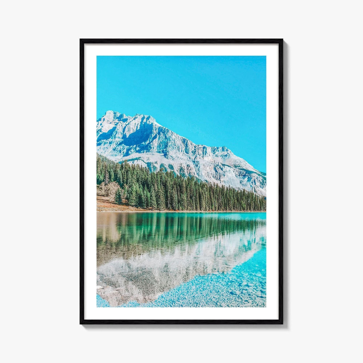 Emerald Lake Fine Art Photo Print, Yoho National Park, British Columbia, Canada Poster
