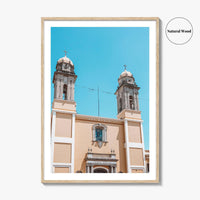 Colima Fine Art Photo Print, Colonial Church, Government Palace, Central Garden, Mexico, Poster