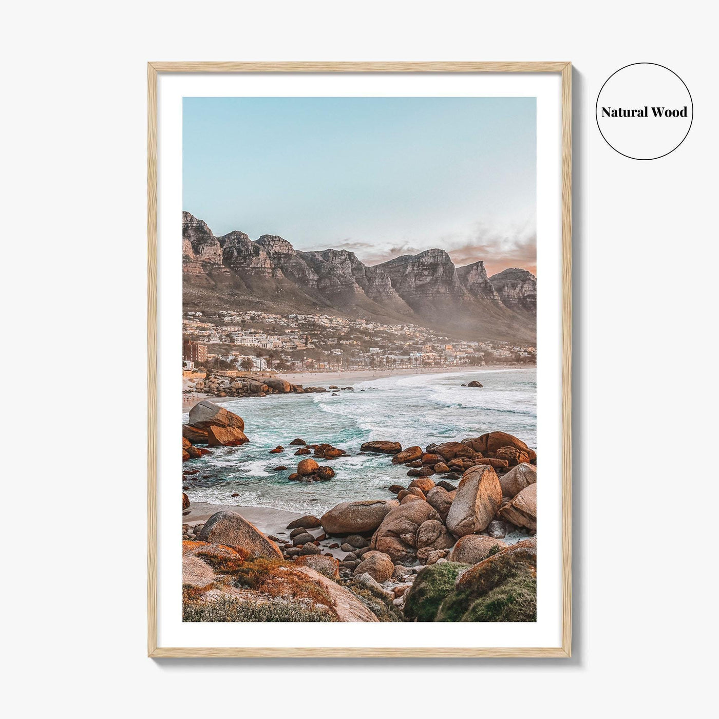 Camps Bay Fine Art Photo Print, Cape Town, South Africa Wall Decor Poster