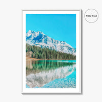 Emerald Lake Fine Art Photo Print, Yoho National Park, British Columbia, Canada Poster
