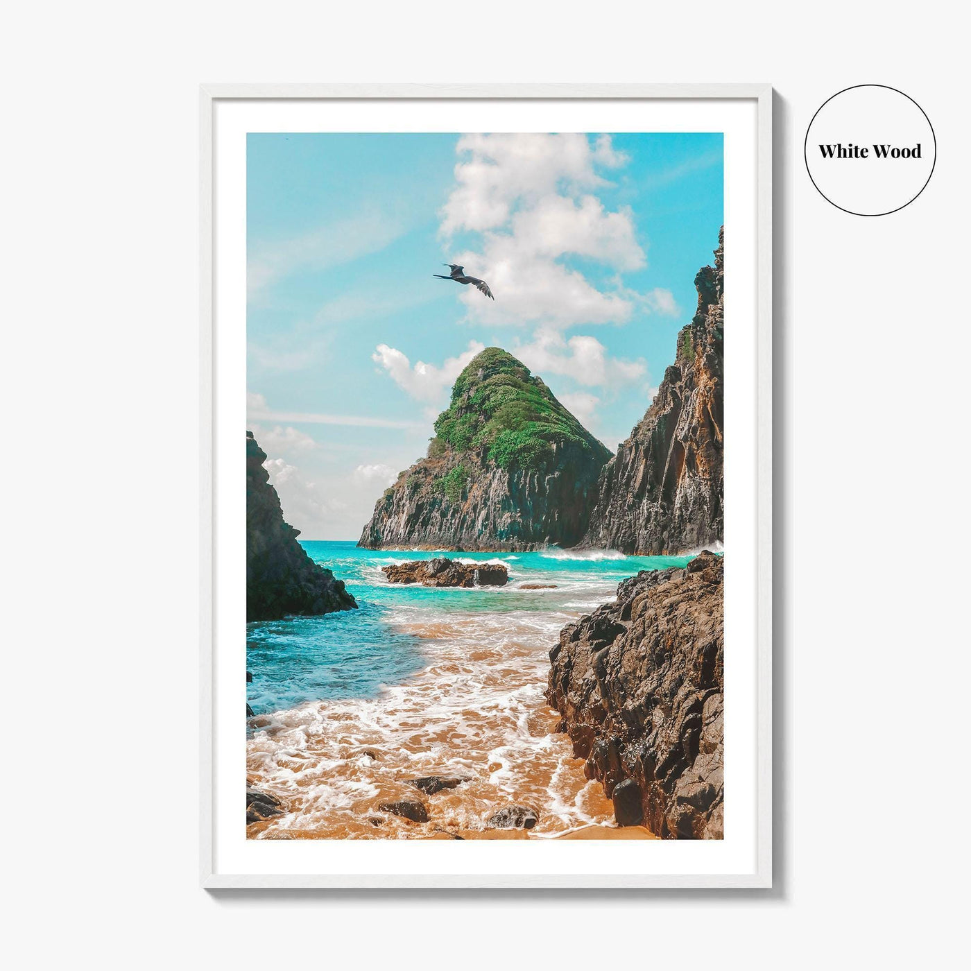 Morro Dois Irmãos Fine Art Photo Print, Fernando de Noronha Poster