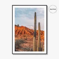 Tatacoa Desert Fine Art Photo Print, Villavieja Huila Colombia Poster