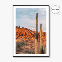 Tatacoa Desert Fine Art Photo Print, Villavieja Huila Colombia Poster