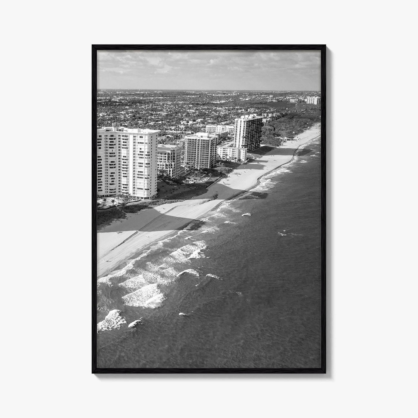 Boca Raton Black and White Fine Art Photo Print, South Florida Print