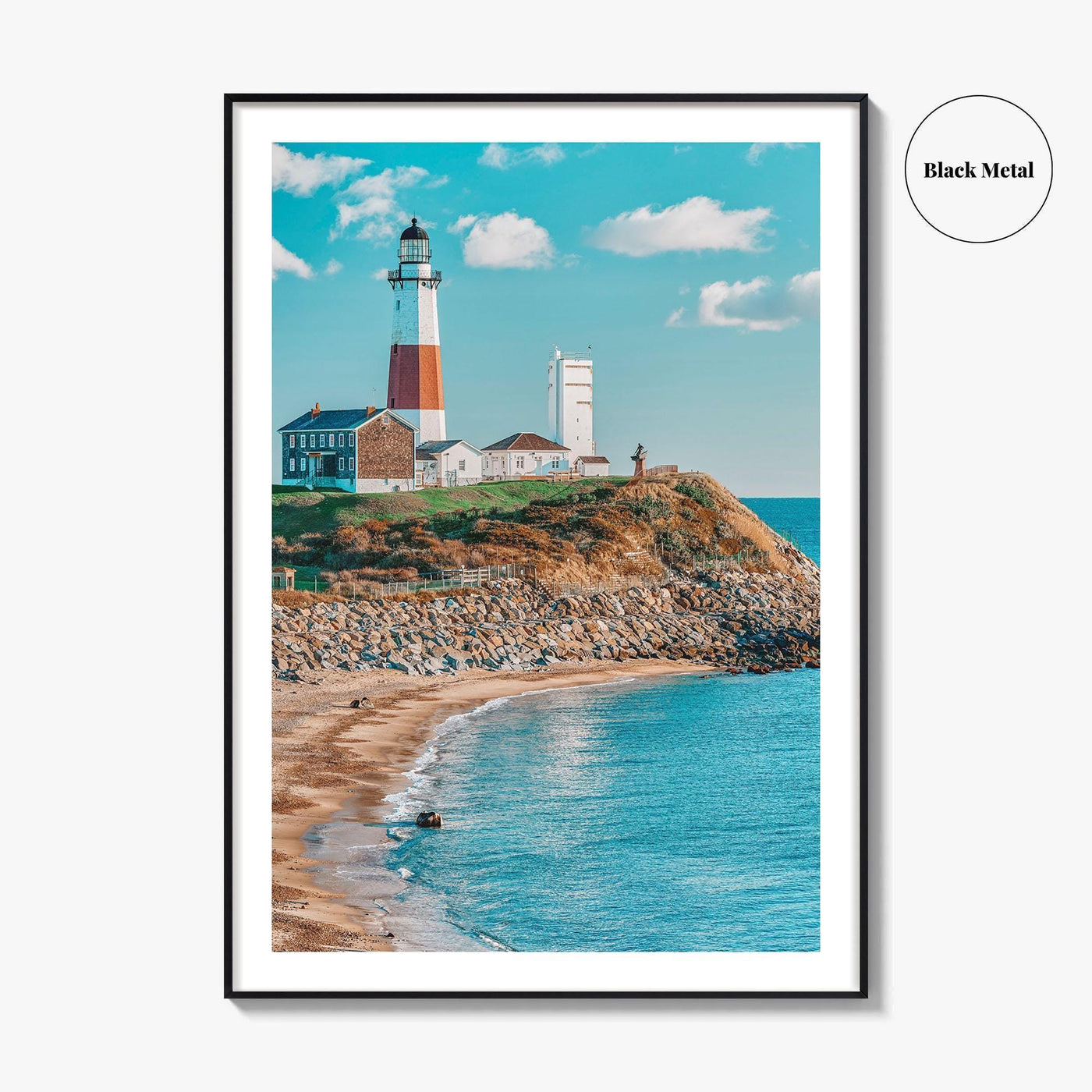 East Hampton Fine Art Photo Print, Montauk Lighthouse, Long Island New York Poster