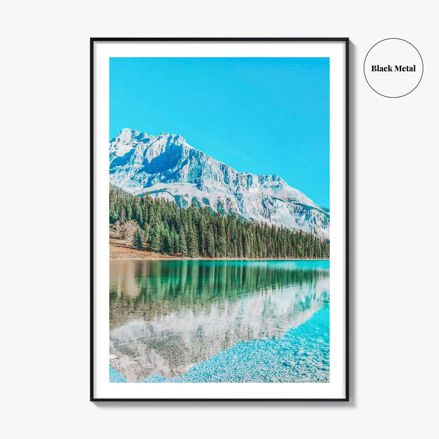 Emerald Lake Fine Art Photo Print, Yoho National Park, British Columbia, Canada Poster