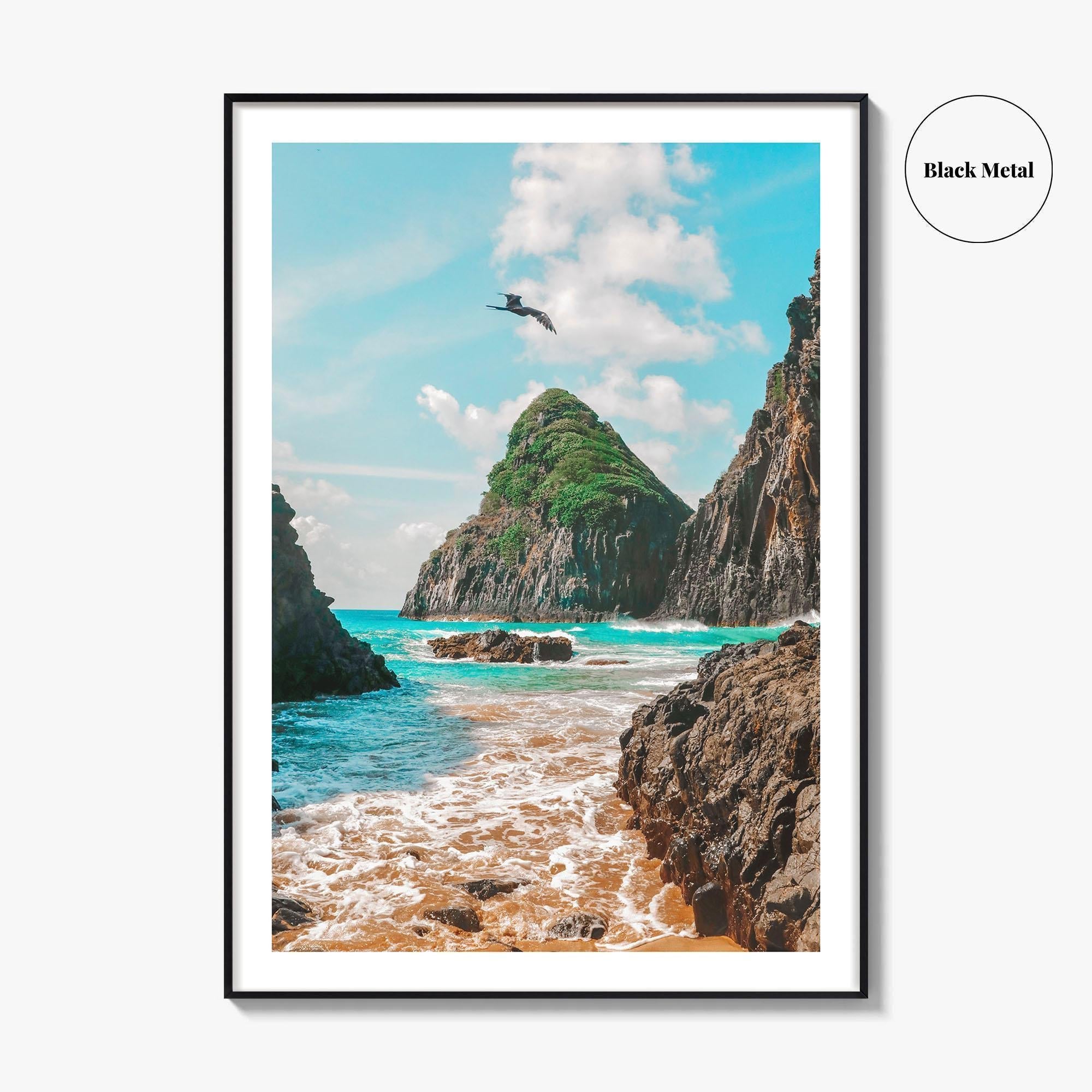 Morro Dois Irmãos Fine Art Photo Print, Fernando de Noronha Poster