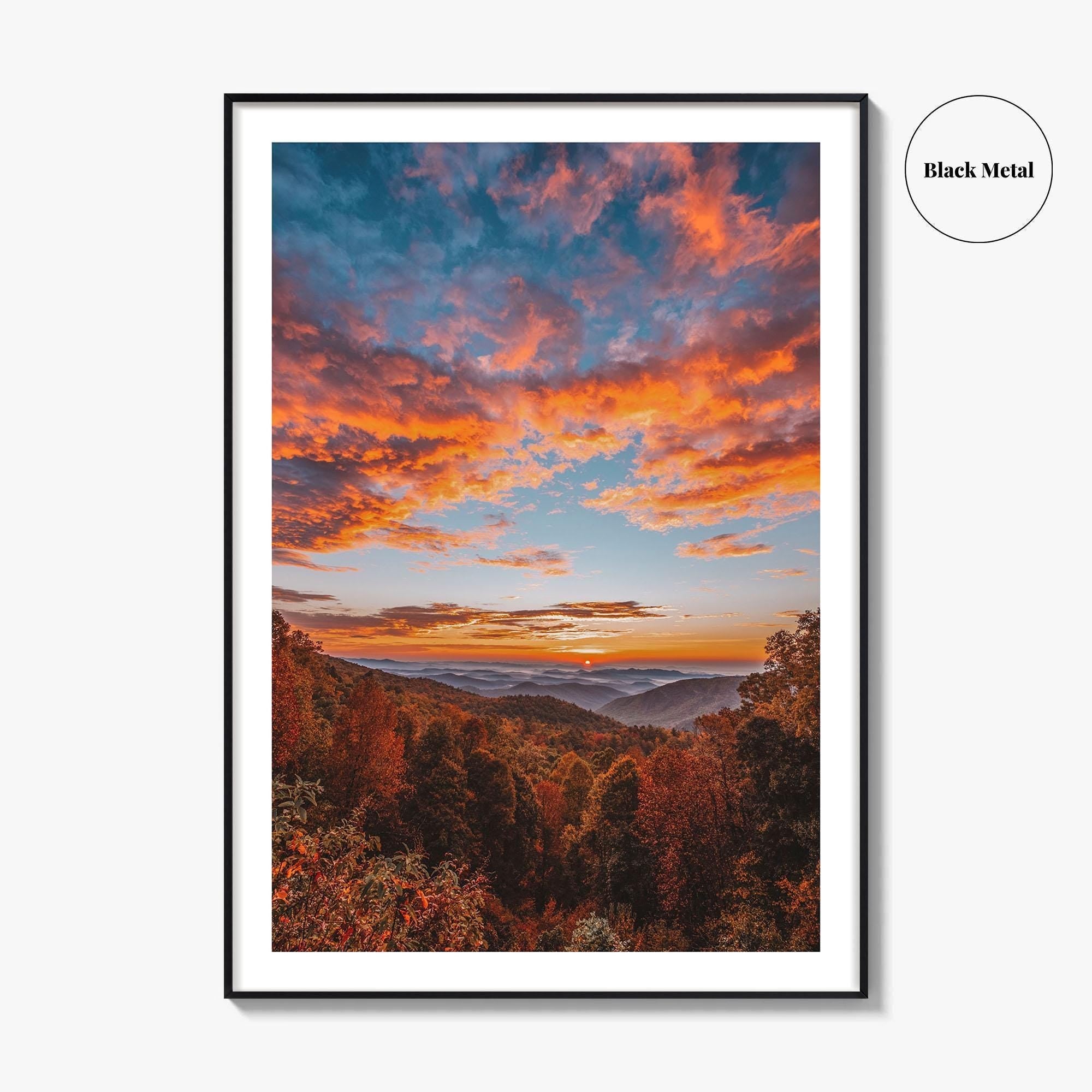 Asheville Fine Art Photo Print, Blue Ridge Parkway, North Carolina, NC, Wall Decor, Poster