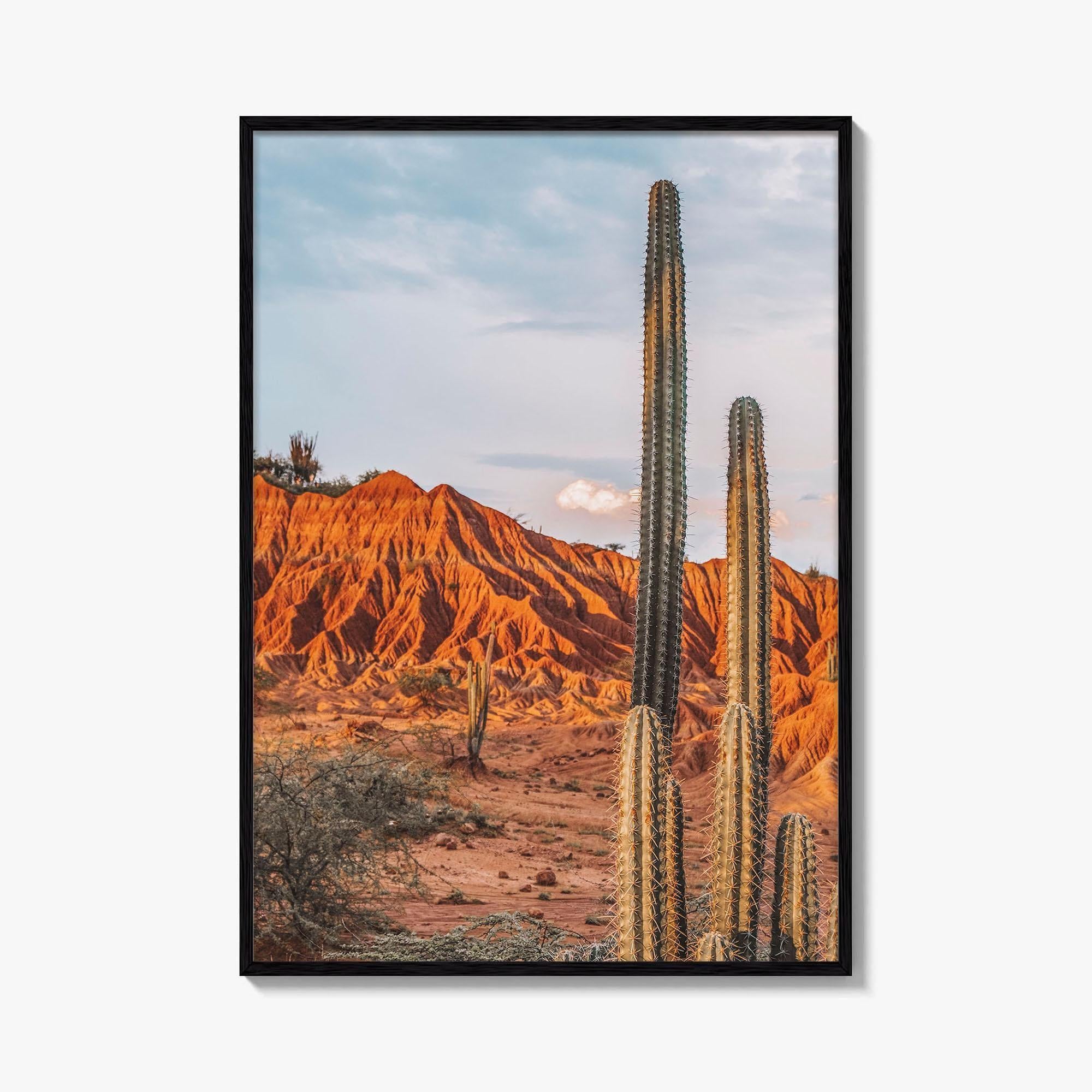 Tatacoa Desert Fine Art Photo Print, Villavieja Huila Colombia Poster