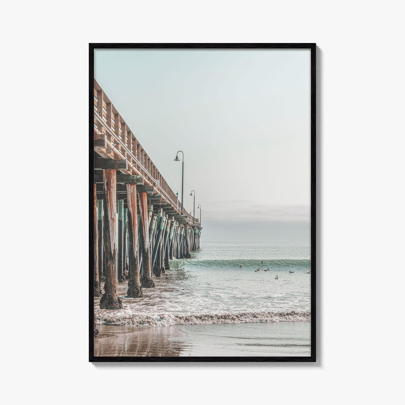 Cayucos Fine Art Photo Print, Pier, California, Pacific Ocean, Photo Poster, USA