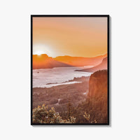 Columbia River Gorge Fine Art Photo Print, Oregon USA, Portland, Wall Decor Poster