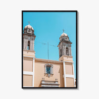 Colima Fine Art Photo Print, Colonial Church, Government Palace, Central Garden, Mexico, Poster