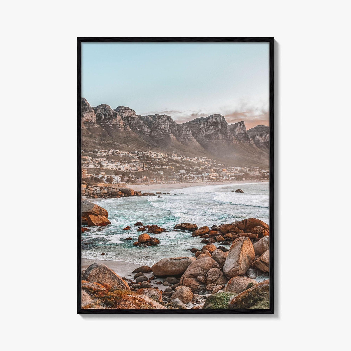 Camps Bay Fine Art Photo Print, Cape Town, South Africa Wall Decor Poster