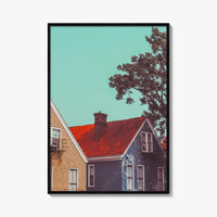 Cincinnati Fine Art Photo Print, Ohio USA, Over-the-Rhine Row Houses, Wall Art Poster