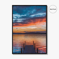 Clemson Fine Art Photo Print, South Carolina Wall Decor Poster, Docks, USA