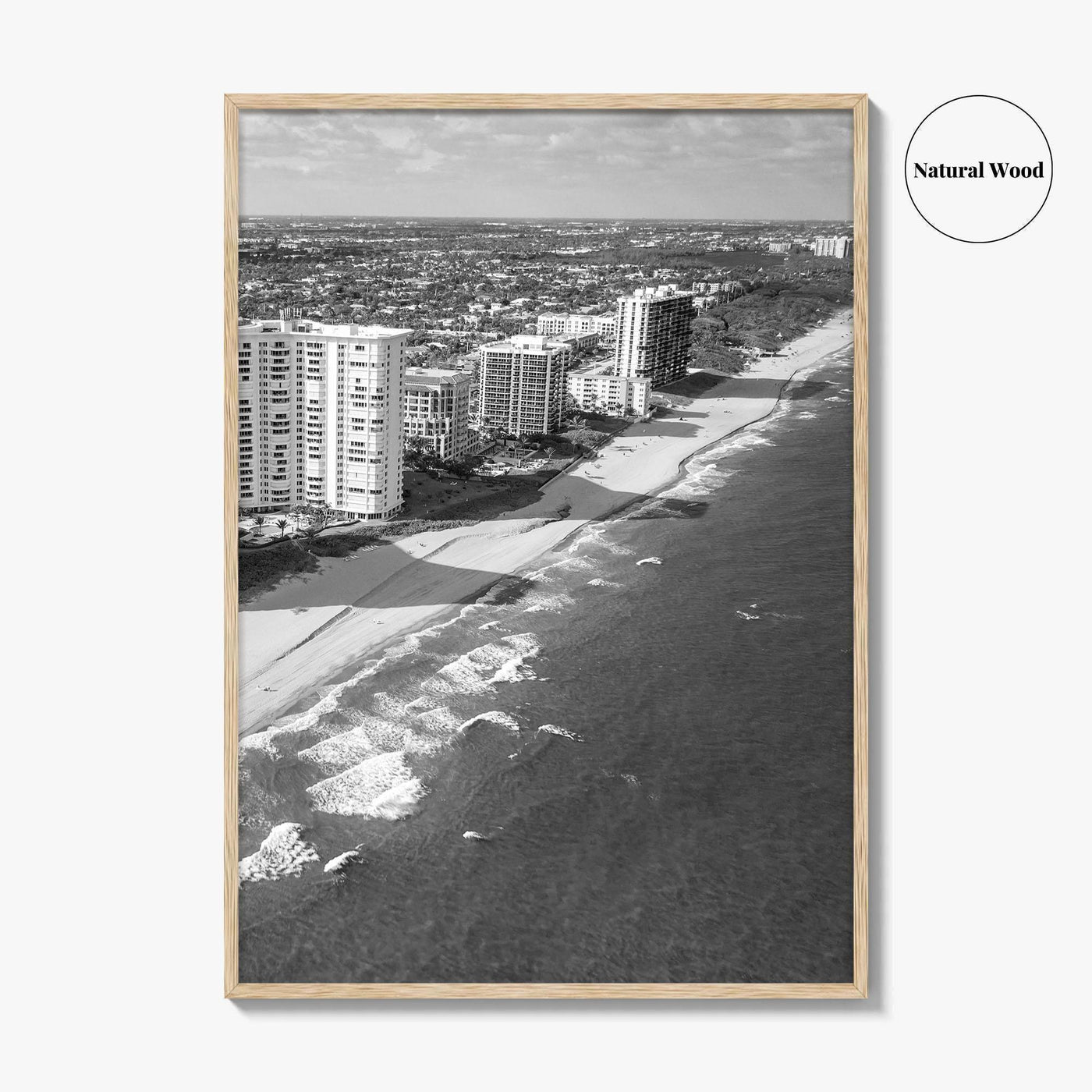 Boca Raton Black and White Fine Art Photo Print, South Florida Print