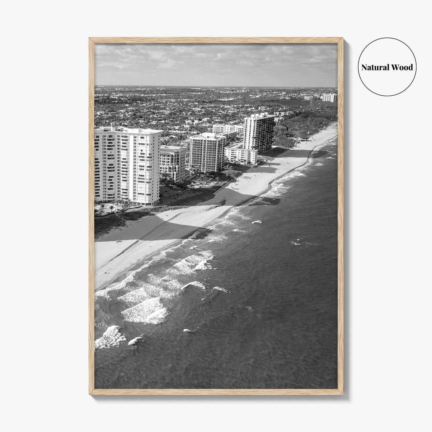 Boca Raton Black and White Fine Art Photo Print, South Florida Print