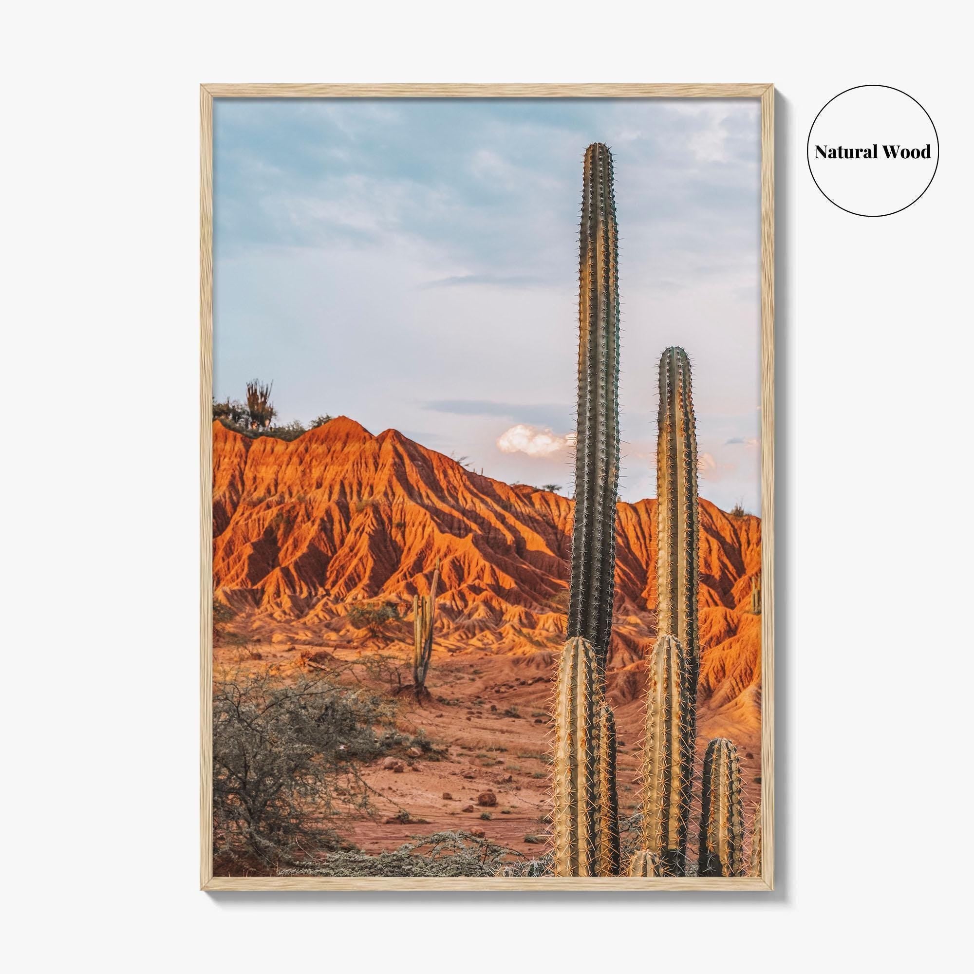 Tatacoa Desert Fine Art Photo Print, Villavieja Huila Colombia Poster
