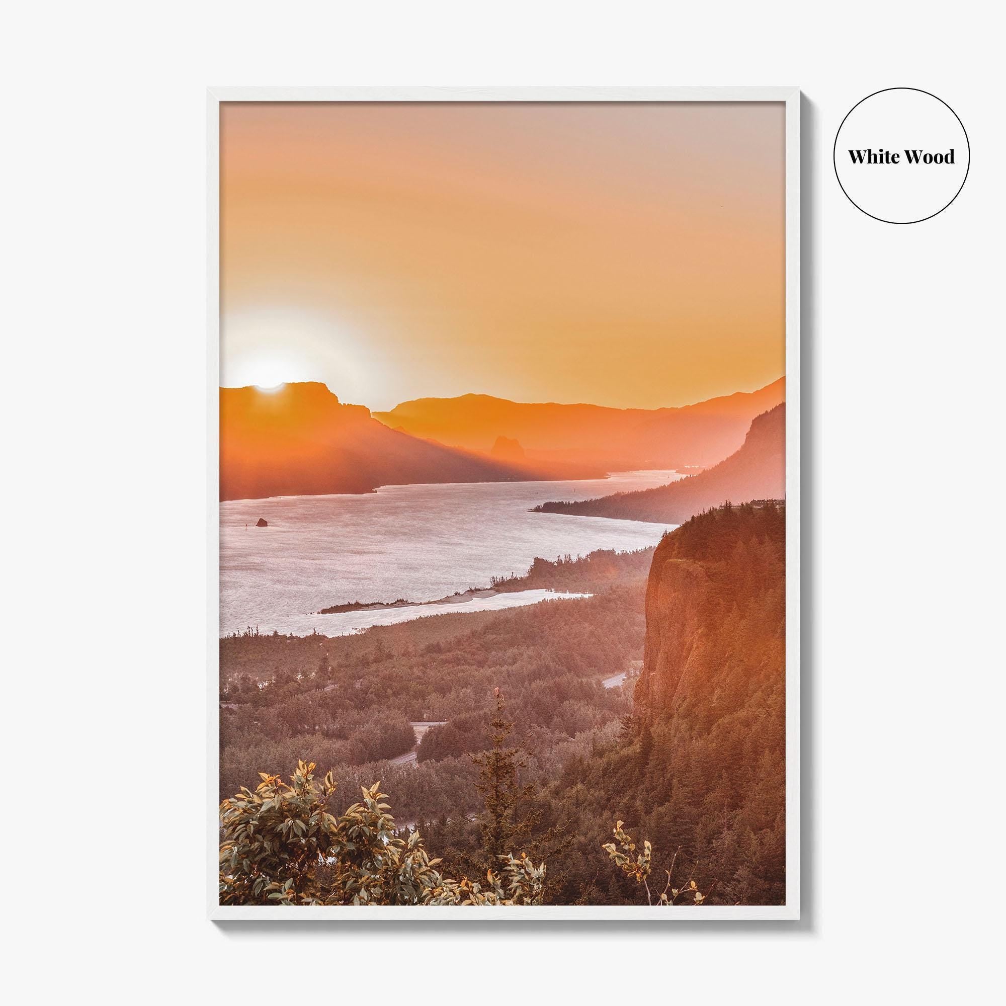 Columbia River Gorge Fine Art Photo Print, Oregon USA, Portland, Wall Decor Poster