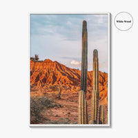 Tatacoa Desert Fine Art Photo Print, Villavieja Huila Colombia Poster