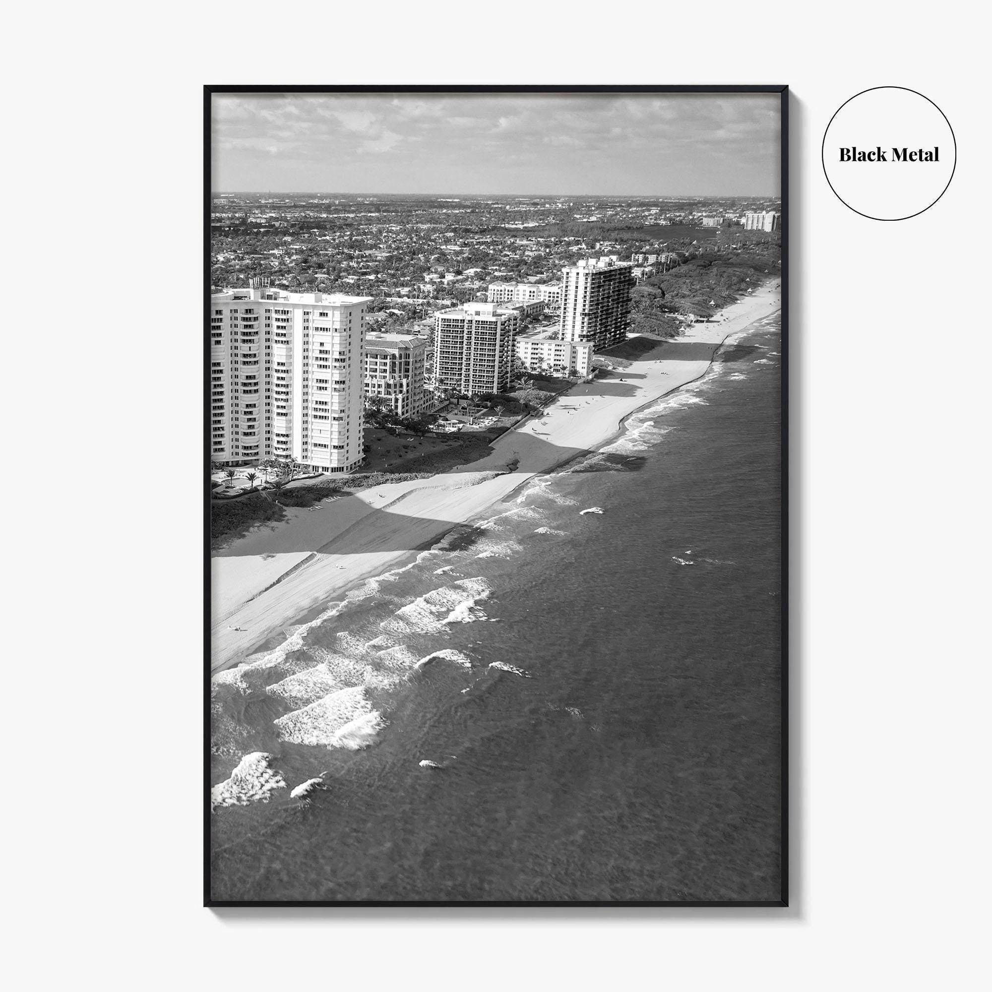 Boca Raton Black and White Fine Art Photo Print, South Florida Print