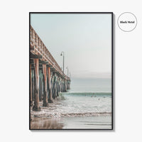 Cayucos Fine Art Photo Print, Pier, California, Pacific Ocean, Photo Poster, USA