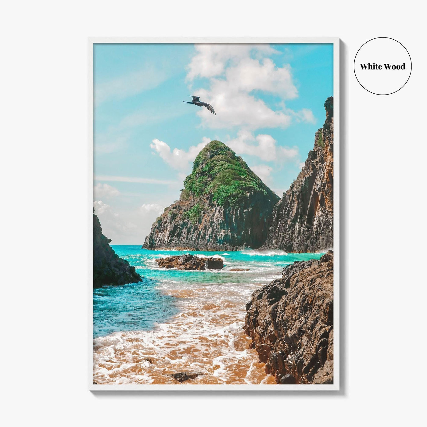 Morro Dois Irmãos Fine Art Photo Print, Fernando de Noronha Poster