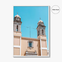 Colima Fine Art Photo Print, Colonial Church, Government Palace, Central Garden, Mexico, Poster