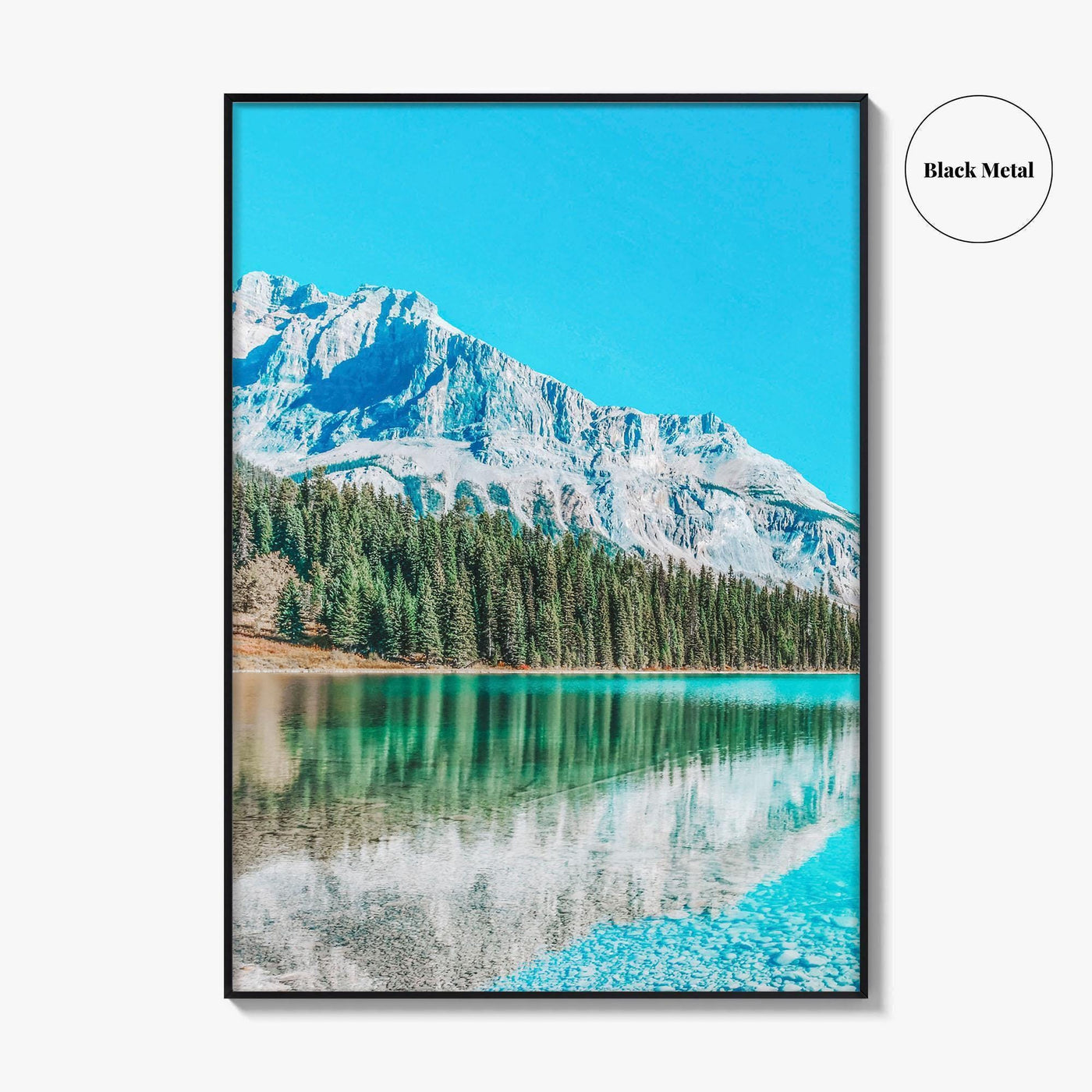 Emerald Lake Fine Art Photo Print, Yoho National Park, British Columbia, Canada Poster