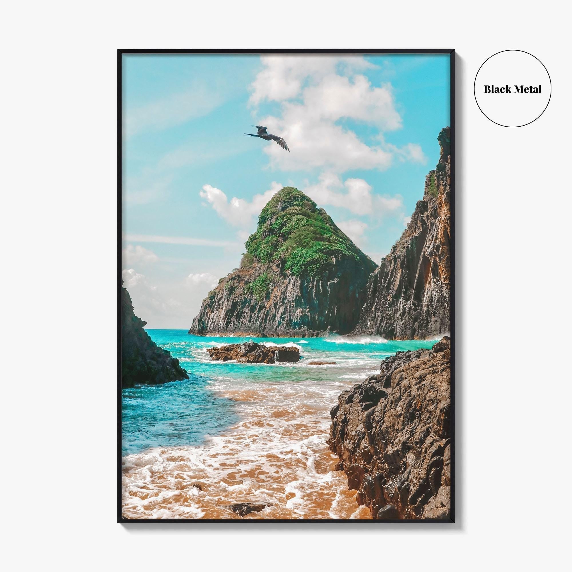 Morro Dois Irmãos Fine Art Photo Print, Fernando de Noronha Poster