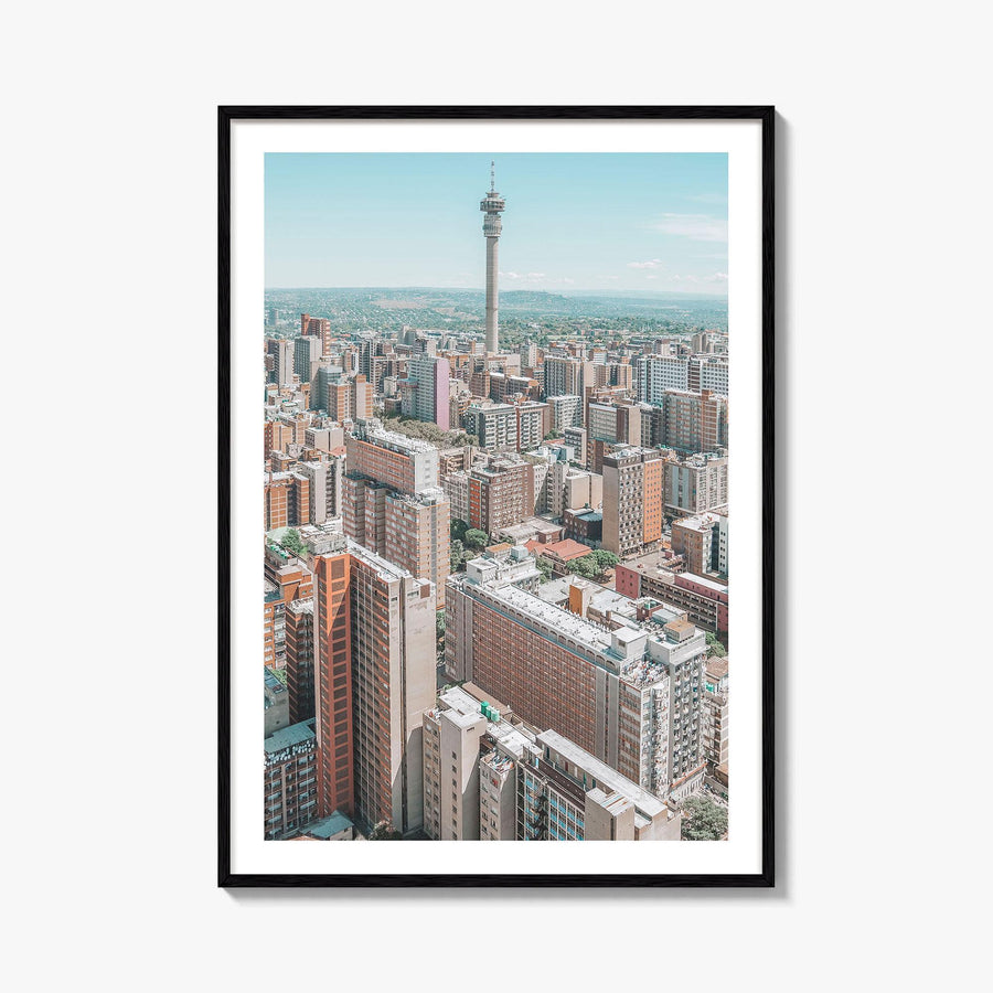 Johannesburg Skyline Fine Art Photo Print, South Africa, Joburg Poster, Gauteng City