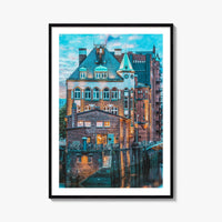 Hamburg Fine Art Photo Print, Germany Wall Poster, Deutschland Decor