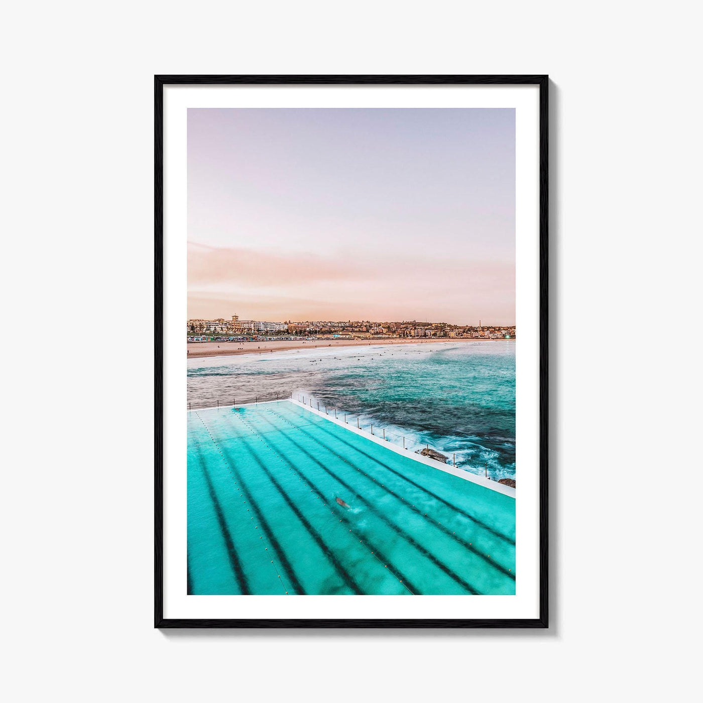 Bondi Beach Fine Art Photo Print, Sydney, Bondi Icebergs Pool, NSW Australia Poster