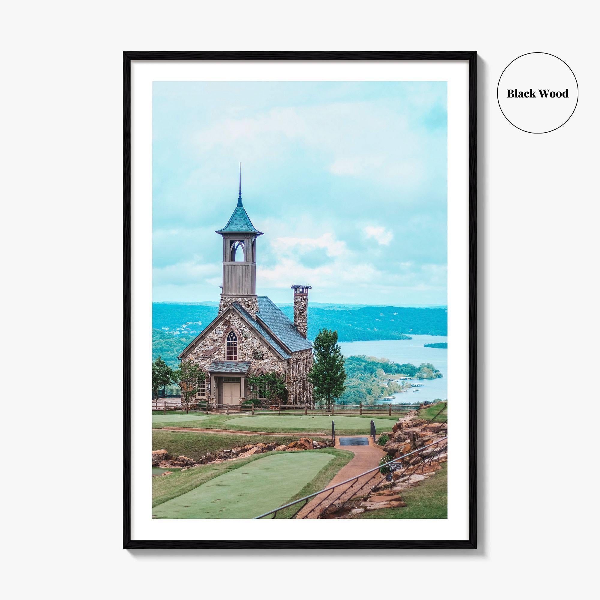 Branson Fine Art Photo Print, Top of the Rock Church, Missouri Ozarks Poster