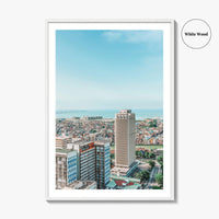 Lagos Island Nigeria Fine Art Photo Print, Aerial View, Wall Art Poster, Africa