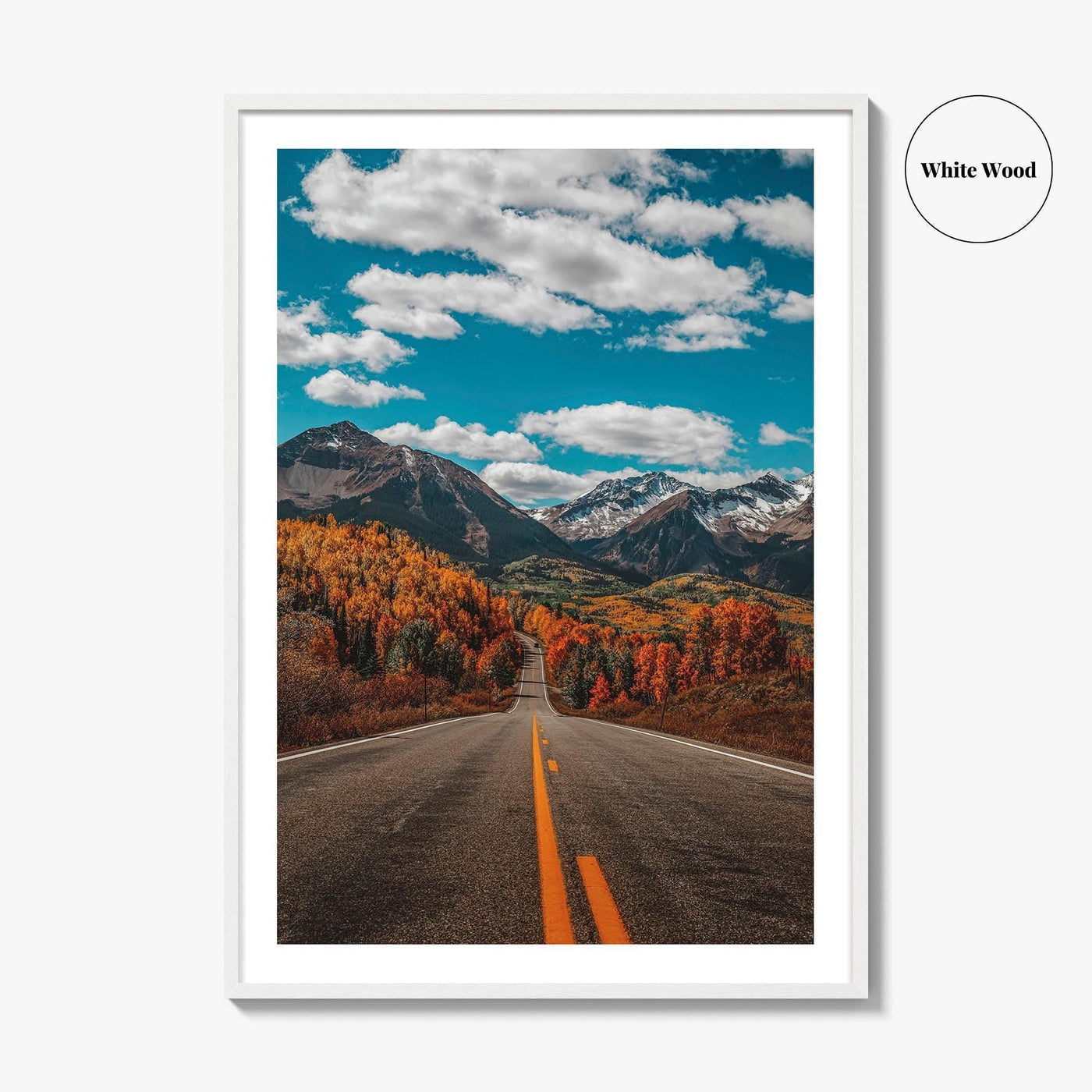 Telluride Colorado Fine Art Photo Print, San Juan Mountains, Scenic Byway Poster, Autumn