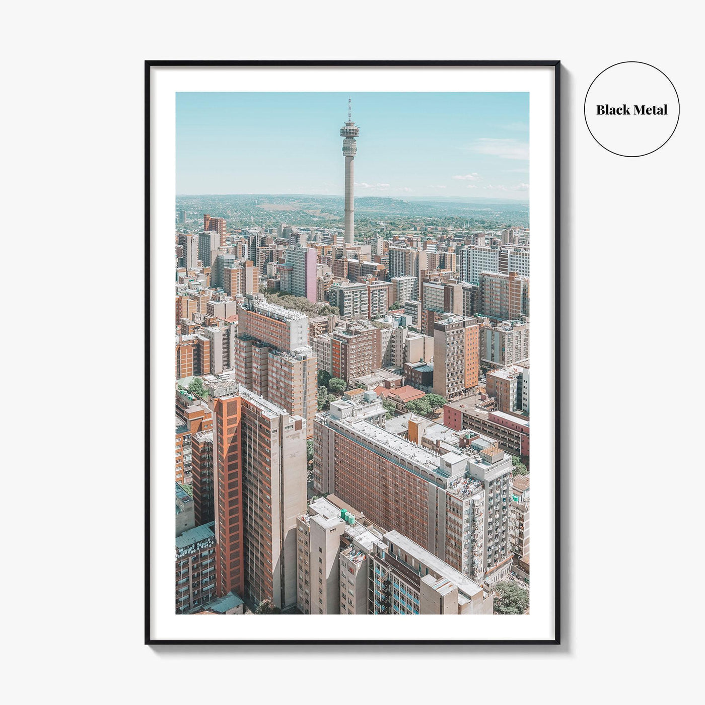 Johannesburg Skyline Fine Art Photo Print, South Africa, Joburg Poster, Gauteng City