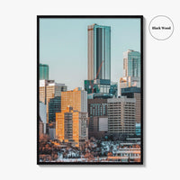 Edmonton Skyline Fine Art Photo Print, Alberta Canada Wall Poster