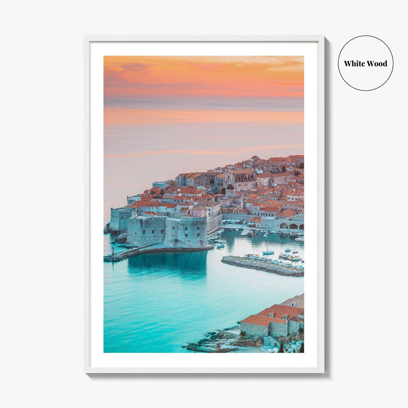 Dubrovnik Fine Art Photo Print, Croatia Photo Poster, Dalmatia Old Town