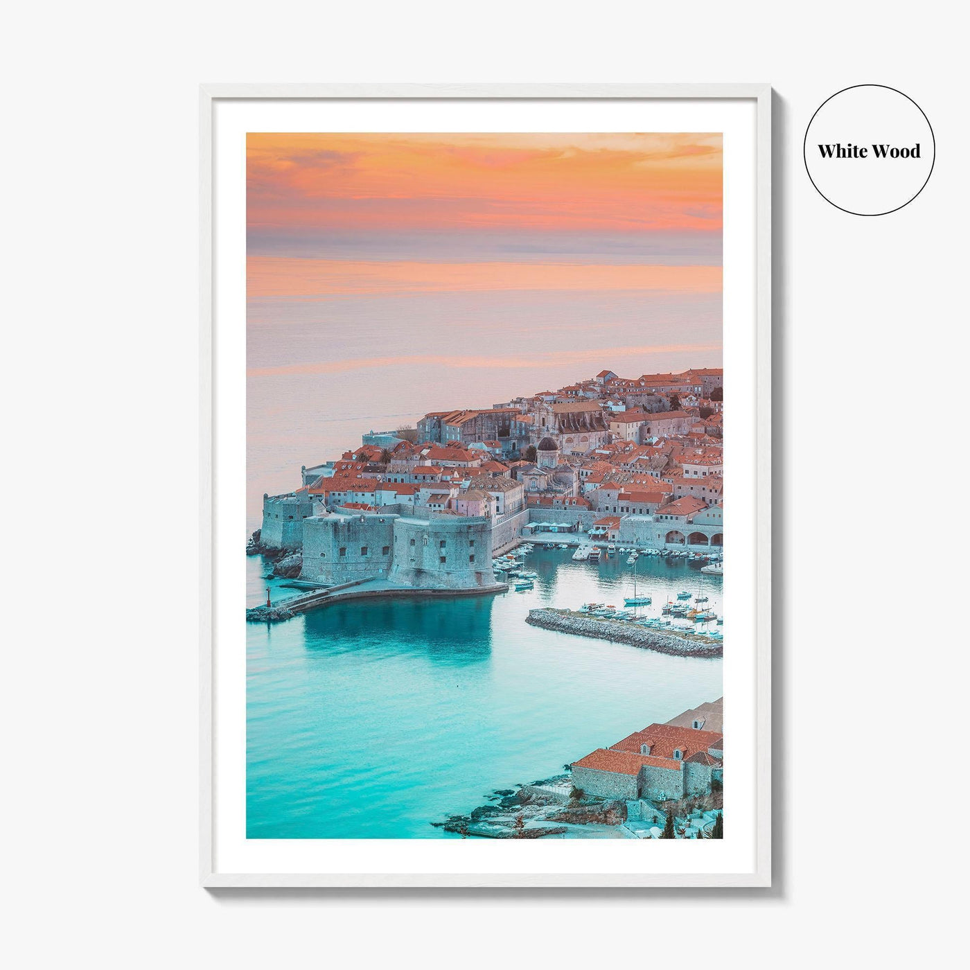 Dubrovnik Fine Art Photo Print, Croatia Photo Poster, Dalmatia Old Town