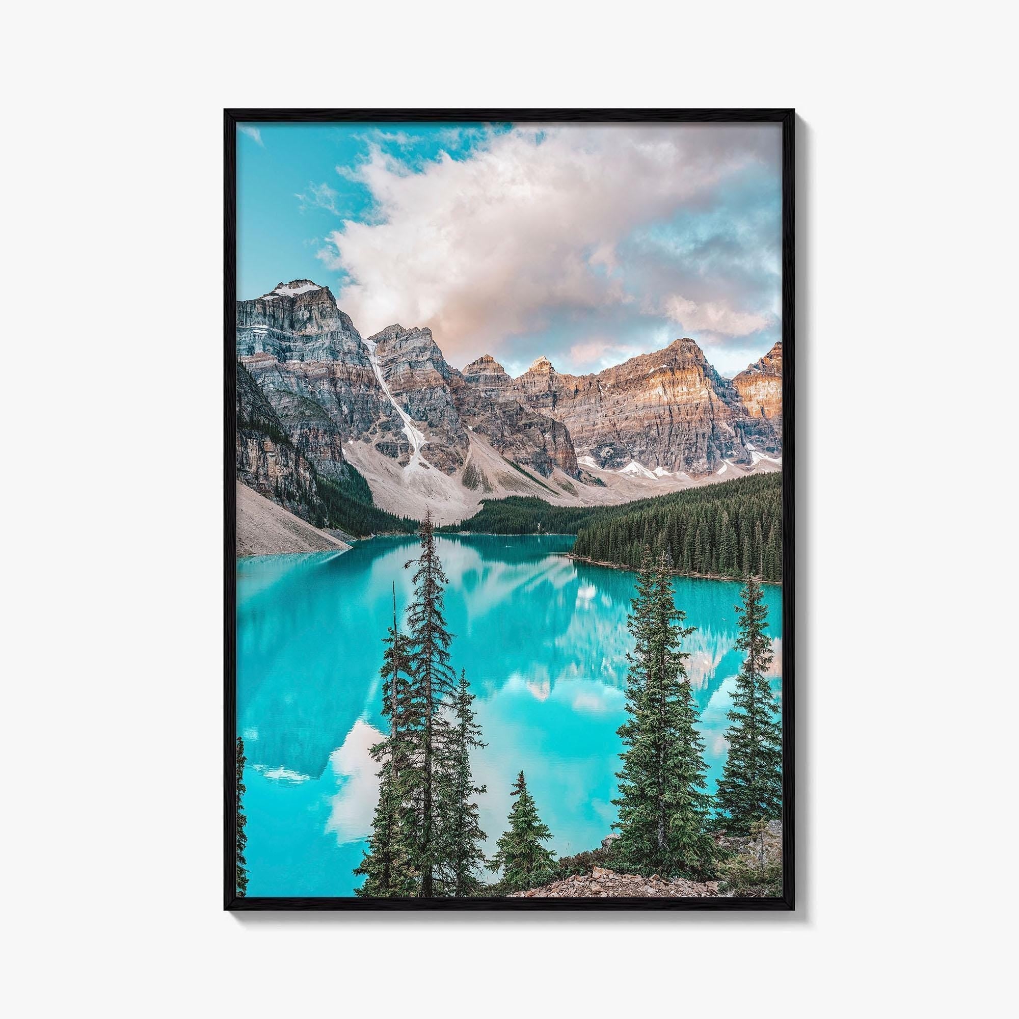 Moraine Lake Fine Art Photo Print, Banff, Banff National Park, Alberta Canada, Landscape Poster
