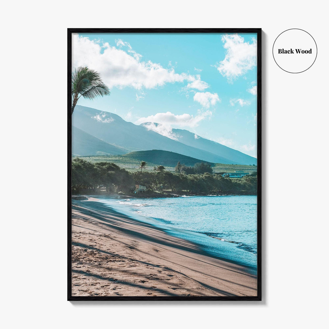 Lahaina Fine Art Photo Print, Maui Beach Wall Decor Poster, Hawaii USA