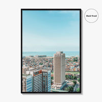 Lagos Island Nigeria Fine Art Photo Print, Aerial View, Wall Art Poster, Africa