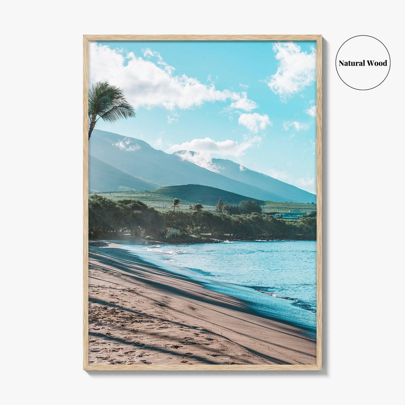 Lahaina Fine Art Photo Print, Maui Beach Wall Decor Poster, Hawaii USA