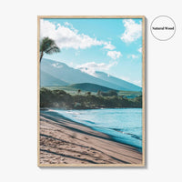 Lahaina Fine Art Photo Print, Maui Beach Wall Decor Poster, Hawaii USA
