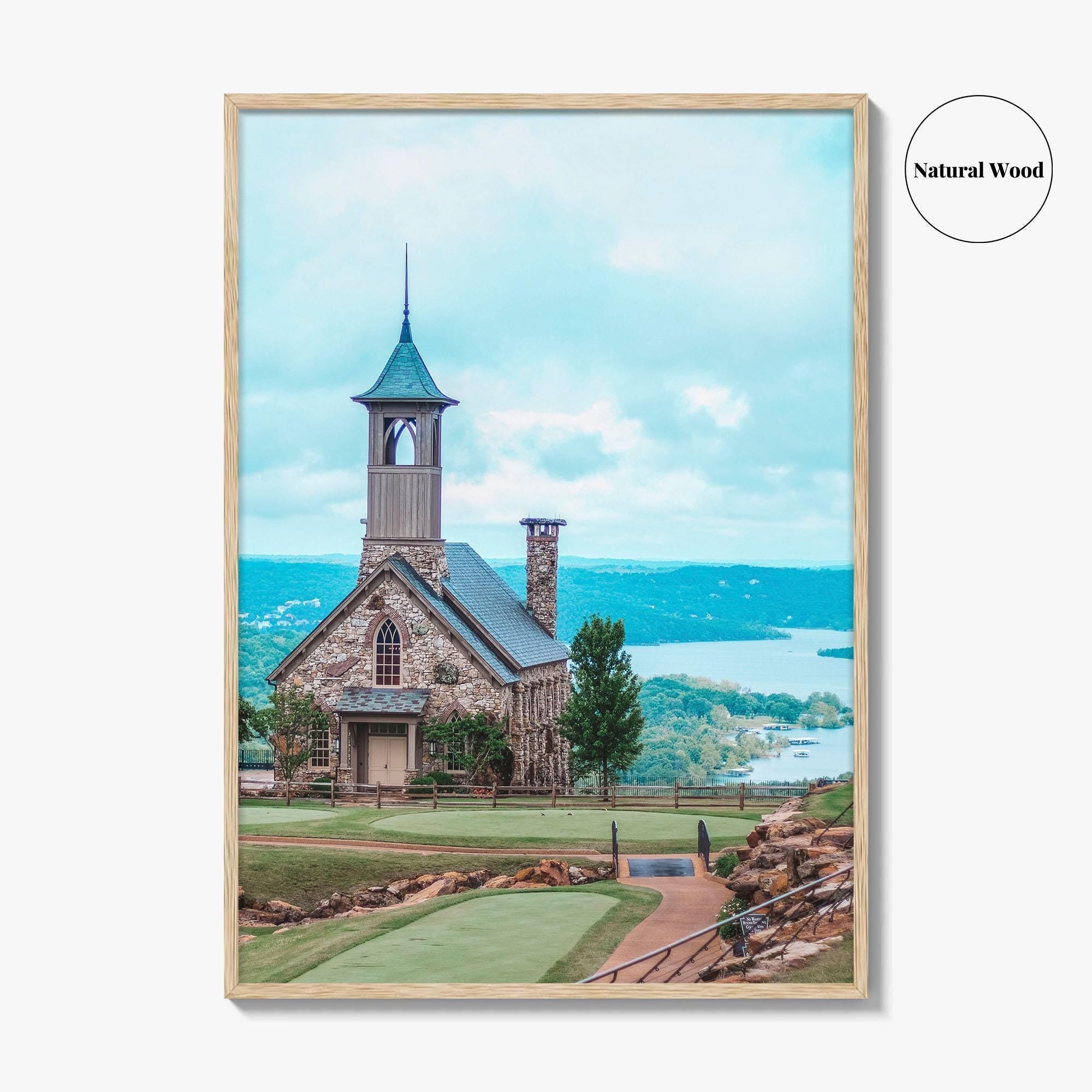 Branson Fine Art Photo Print, Top of the Rock Church, Missouri Ozarks Poster