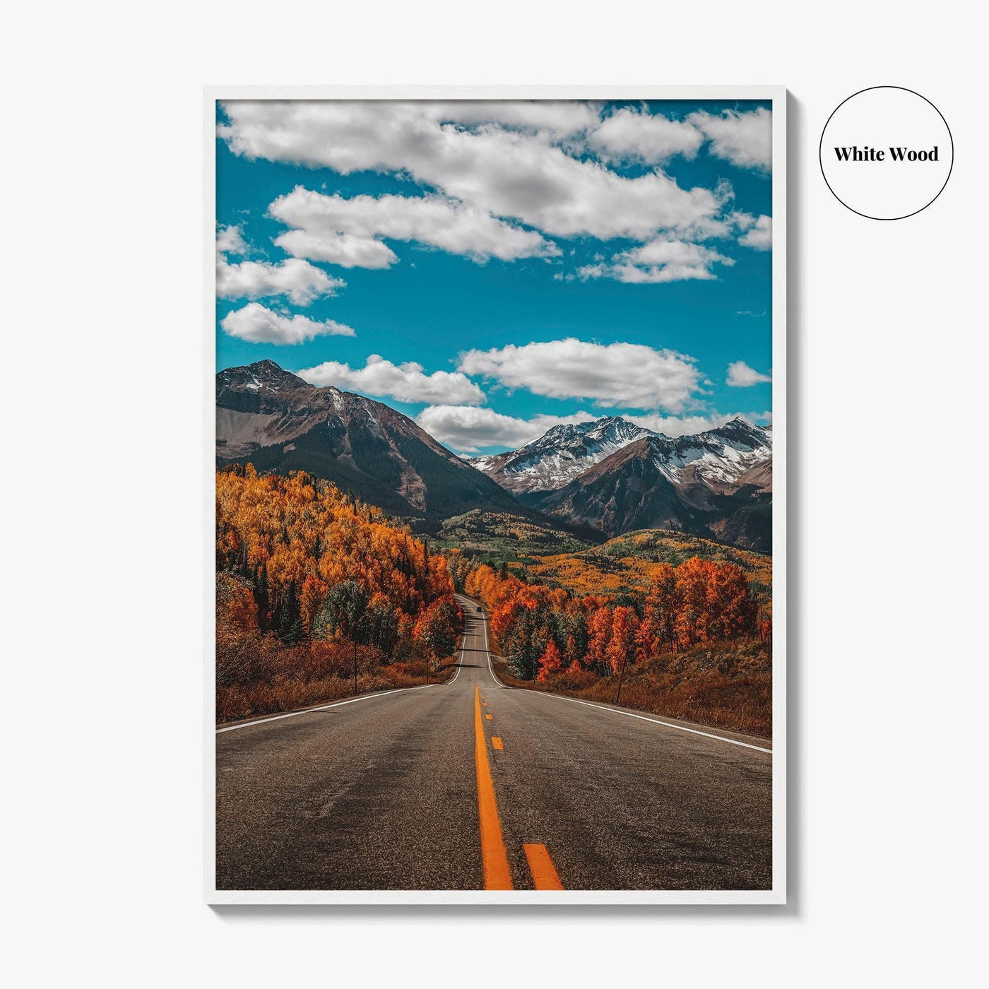 Telluride Colorado Fine Art Photo Print, San Juan Mountains, Scenic Byway Poster, Autumn