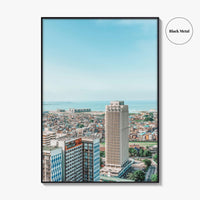 Lagos Island Nigeria Fine Art Photo Print, Aerial View, Wall Art Poster, Africa